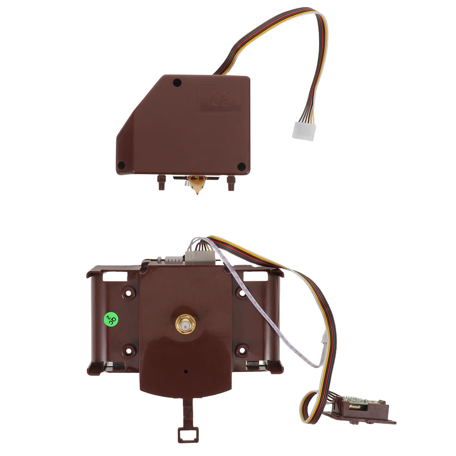 Angoily Mouvement d'Horloge à Coucou Quartz Musique et Mécanisme Rotatif Pièce de Remplacement DIY Précise pour Horloge Murale Rétro Contrôle Lumineux et Sonnerie Réglable Compatible