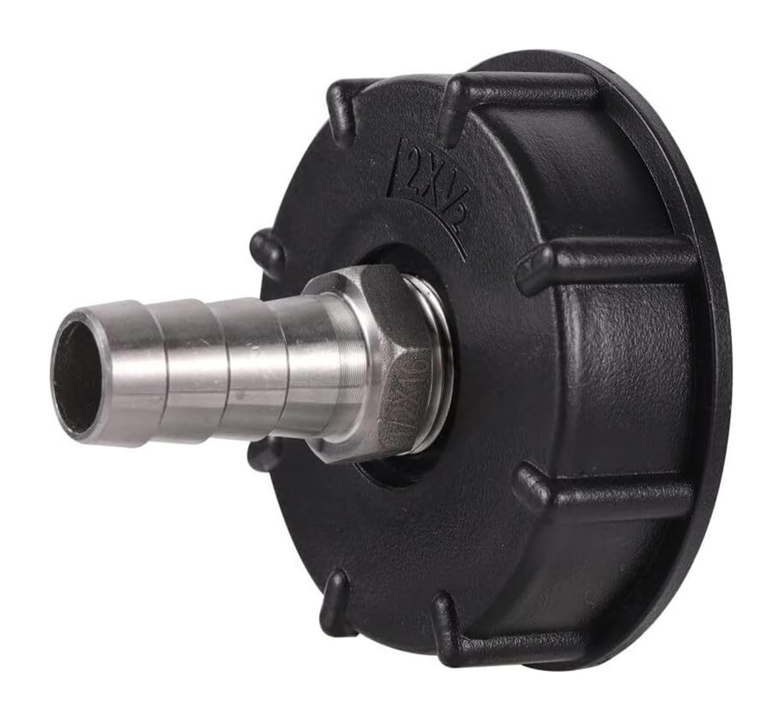 Ngpmkjnld 1As Picture Ibc Adapter Cap, S60x6 Coarse Thread Ibc Tank Adapter 304 Stainless Spout Drain Fittings Multiple Sizes(,18Mm)