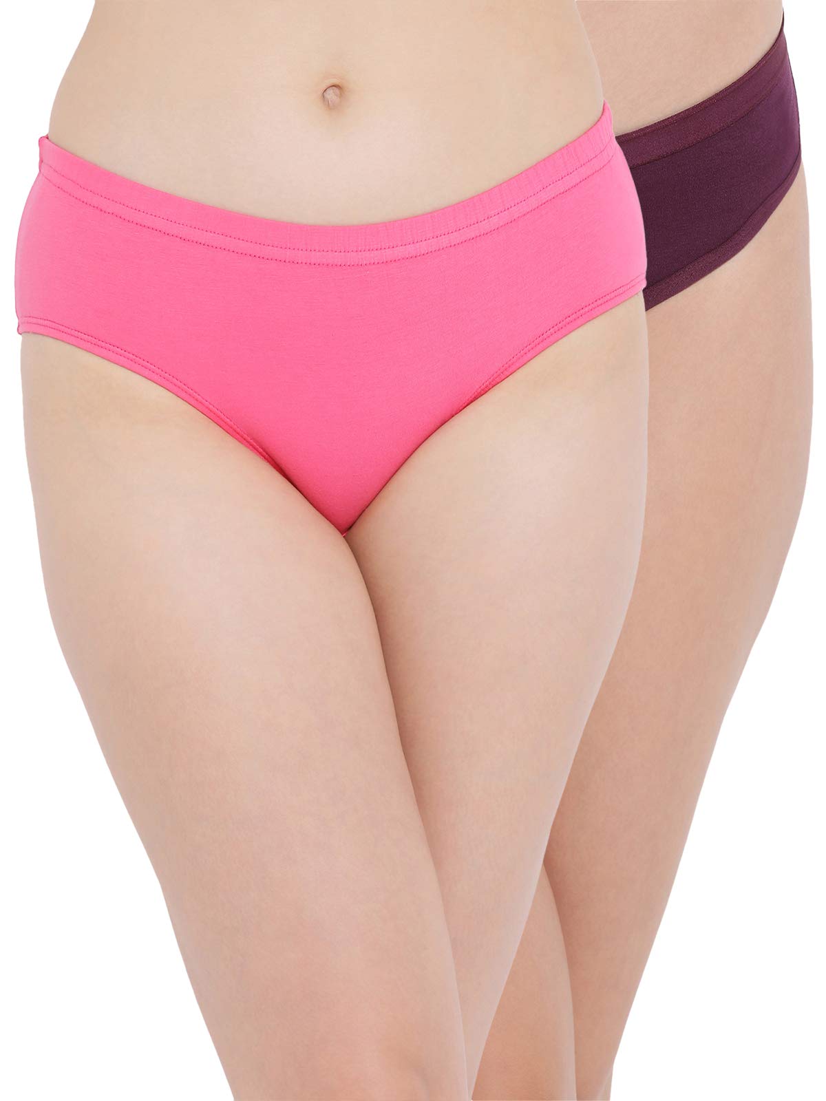 clovia Women's Pack of 2 Cotton Low Waist Bikini Panties with Inner Elastic-picture-11