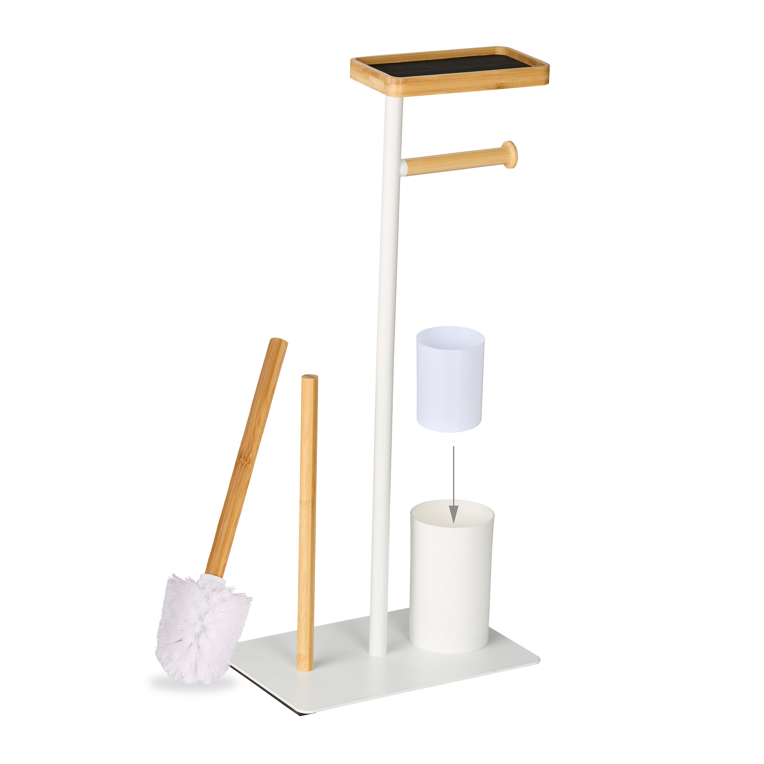 Toiletbutler met reserverolhouder kopen