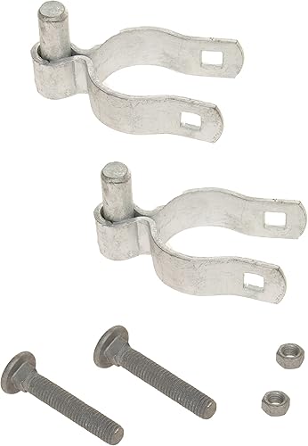 Miniatura 2 de Paquete de 2 bisagras macho con pernos y tuercas (1-58 pulgadas)