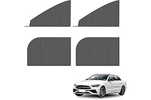 4 PCS Car Front and Rear Window Sunshades | Perfect for Cool...