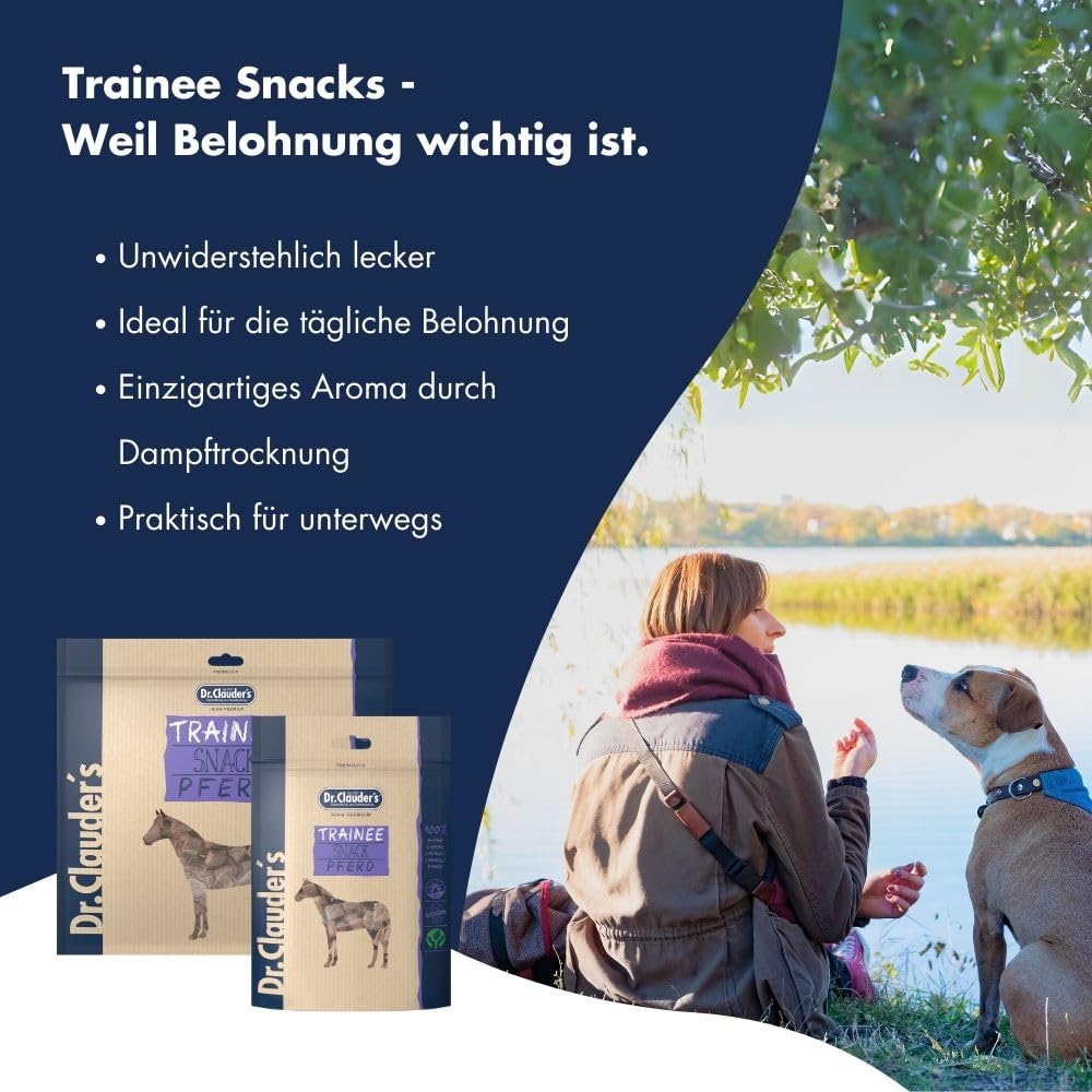 Trainee Snack Cheval | Friandises pour Chiens & Chats | 2 x 500 g | FOS