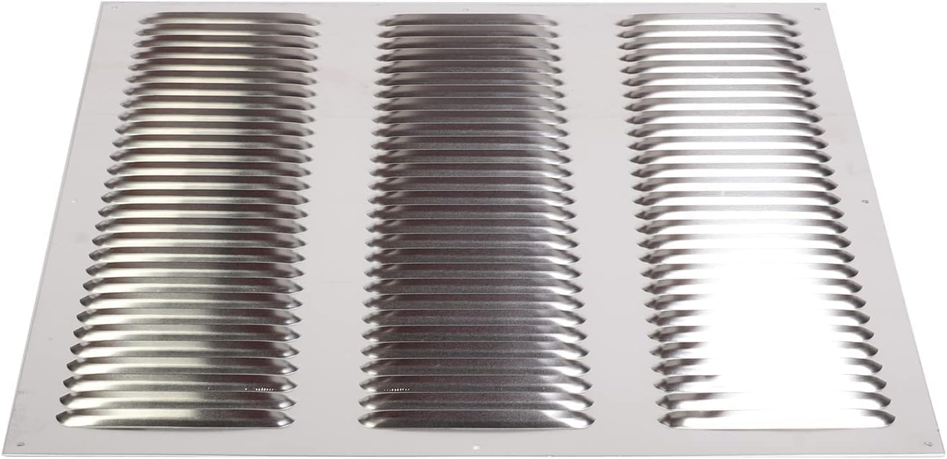 Griglia di ventilazione in alluminio 600 * 600 cm, griglia metallica zincata quadrata, griglia di ventilazione in acciaio inossidabile, griglia di protezione atmosferica per scarico e