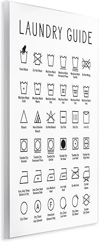 Miniatura 10 de Stupell Industries - Tabla de limpieza para ropa mínima (9.8 x 13.8in), diseño con letras y forradas, color negro