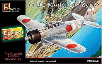 A6M2 Model 21 Zero Fighter (Snap Kit) 1-48 Pegasus