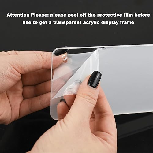 Miniatura 3 de Thyores Juego de 2 elevadores de exhibición de acrílico, soporte de 3 niveles para cupcakes, mini estante pequeño, soporte transparente para