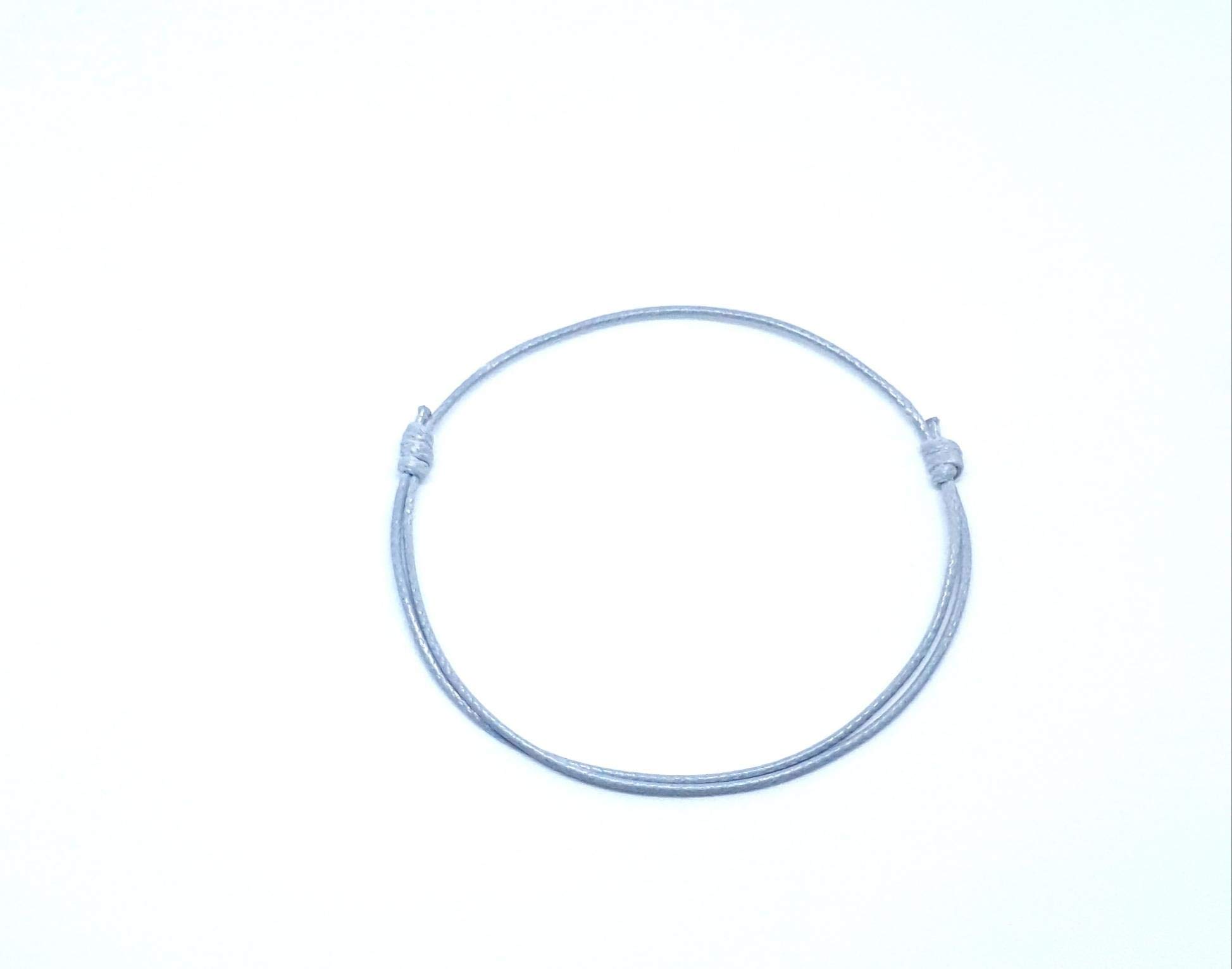 F3 bracelet unisex Light gray color