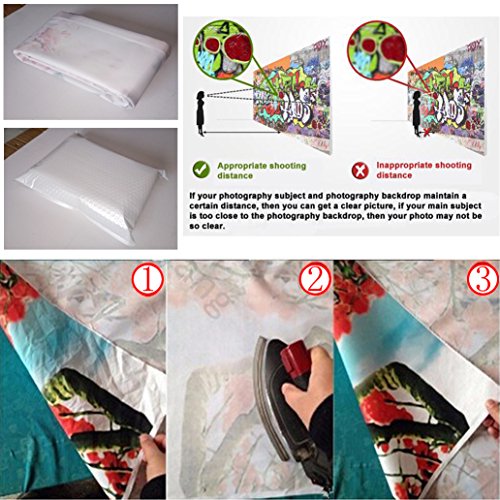 Sjoloon Christmas Backdrops For Photography Wood Kids Photo Backgrounds Studio 11308(7X5Ft) #TOP4