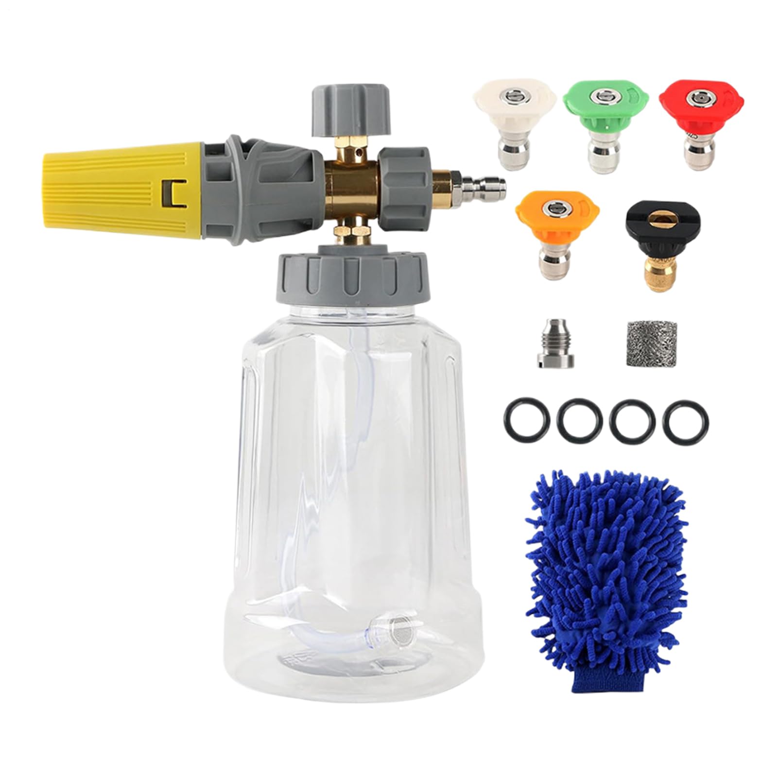 Pulvérisateur de mousse auto avec connecteur de un quart de pouce pour bateau