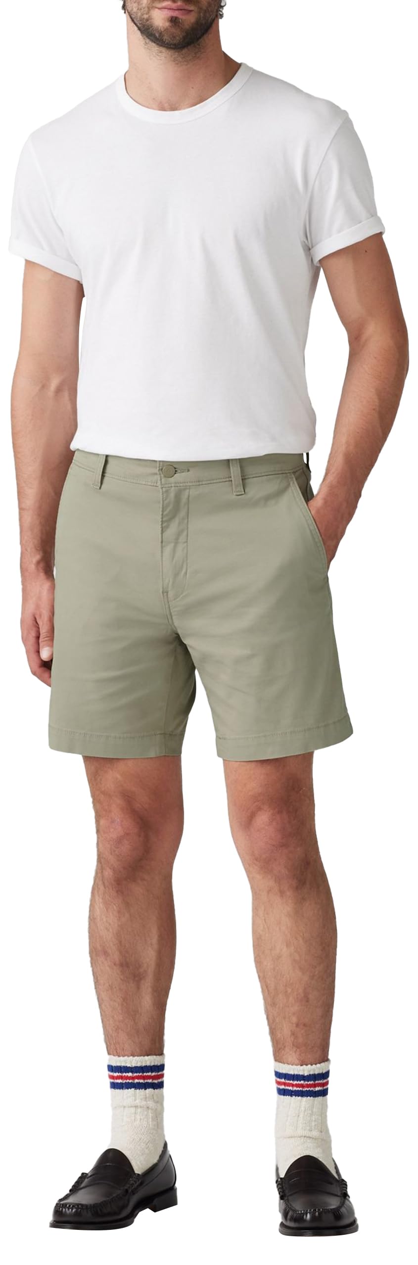 Levi's Men's XX Chino Taper II Casual Shorts, Tidal Foam, 29W