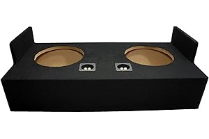 Truck Subwoofer Box for 1993-2012 Ford Ranger Extended Super Cab - Dual 12"