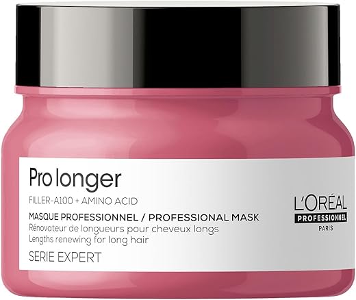 L’Orã©Al Professionnel Pro Longer Hair Mask For Long Hair With Thinned Ends, With Filler-A100 And Amino Acid, Serie Expert, 250Gm
