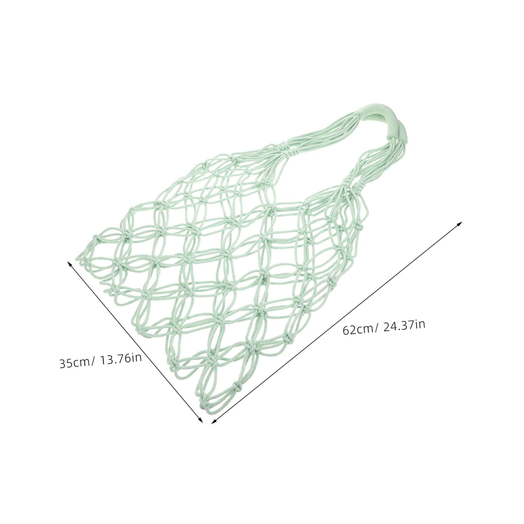 OFFSCH Crochet Purse Mesh Grocery Bags Reusable Produce Bags for Shopping Home Decor