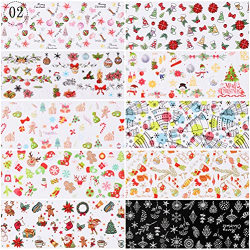 TangYang 30 PCS Nagelaufkleber Halloween,Nagelaufkleber für Kinder,Sternenhimmel Nageltransferaufkleber… – Bild 5