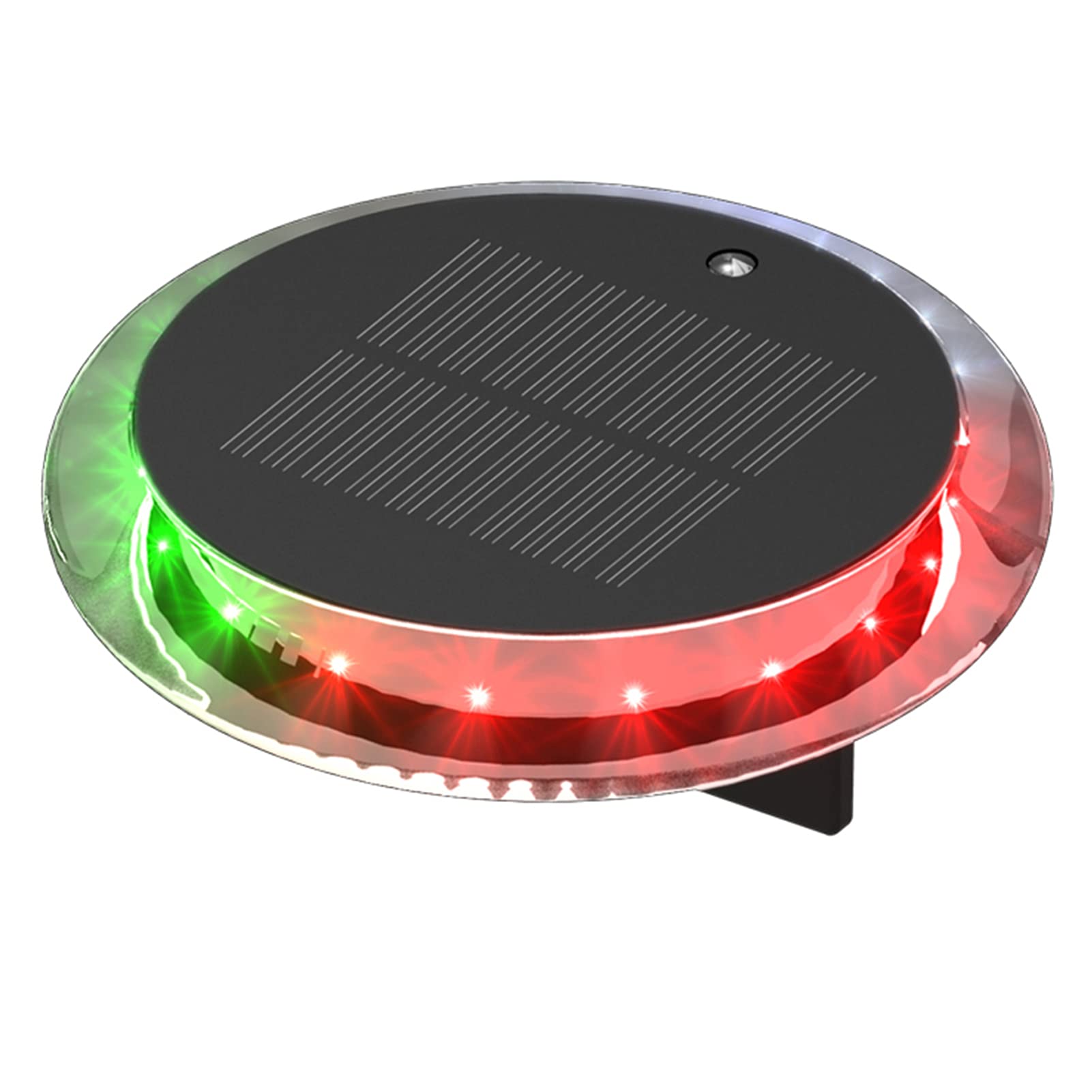Luce di Navigazione Marina, Luci di Navigazione Esterna a Energia Solare IP67 6 Modalità più Funzioni con Telecomando Wireless