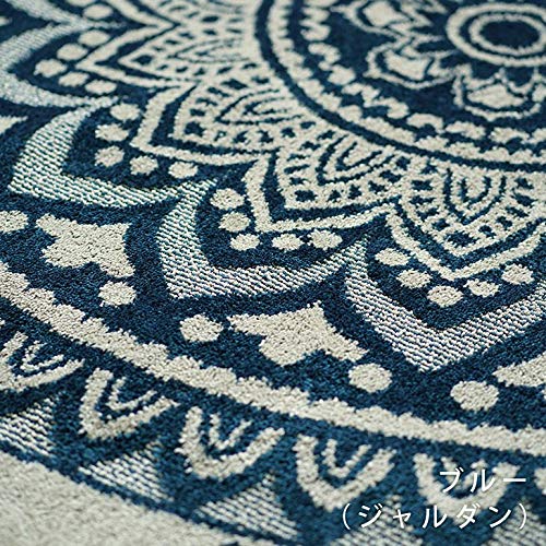 Amazon｜ラグ ジャルダン（185×185cm）グレー cucan スミノエ 耐熱