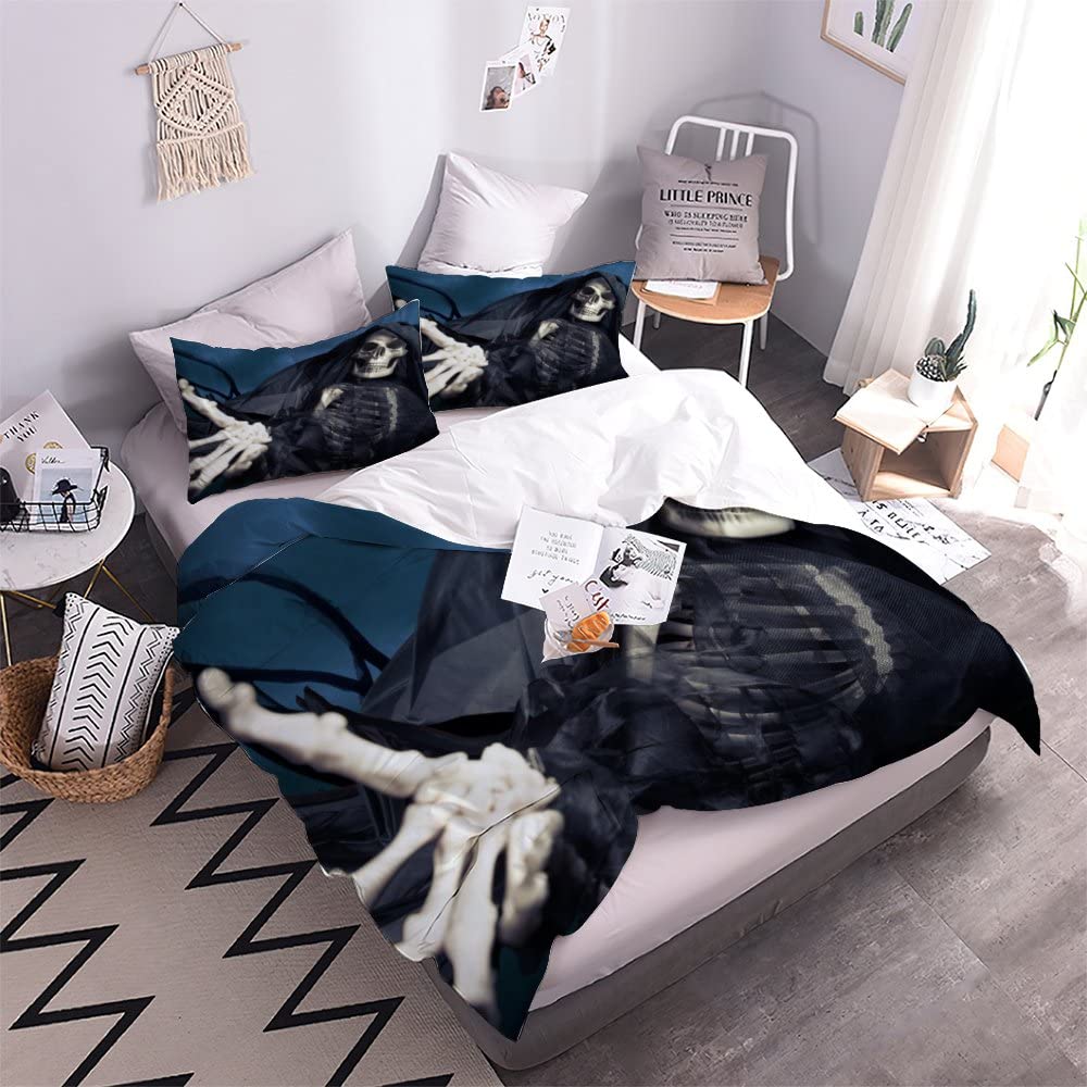 Parure De Lit 140X200 Enfant Respirable 3D Patronage Animaux En Peluche Housse De Couette Fille