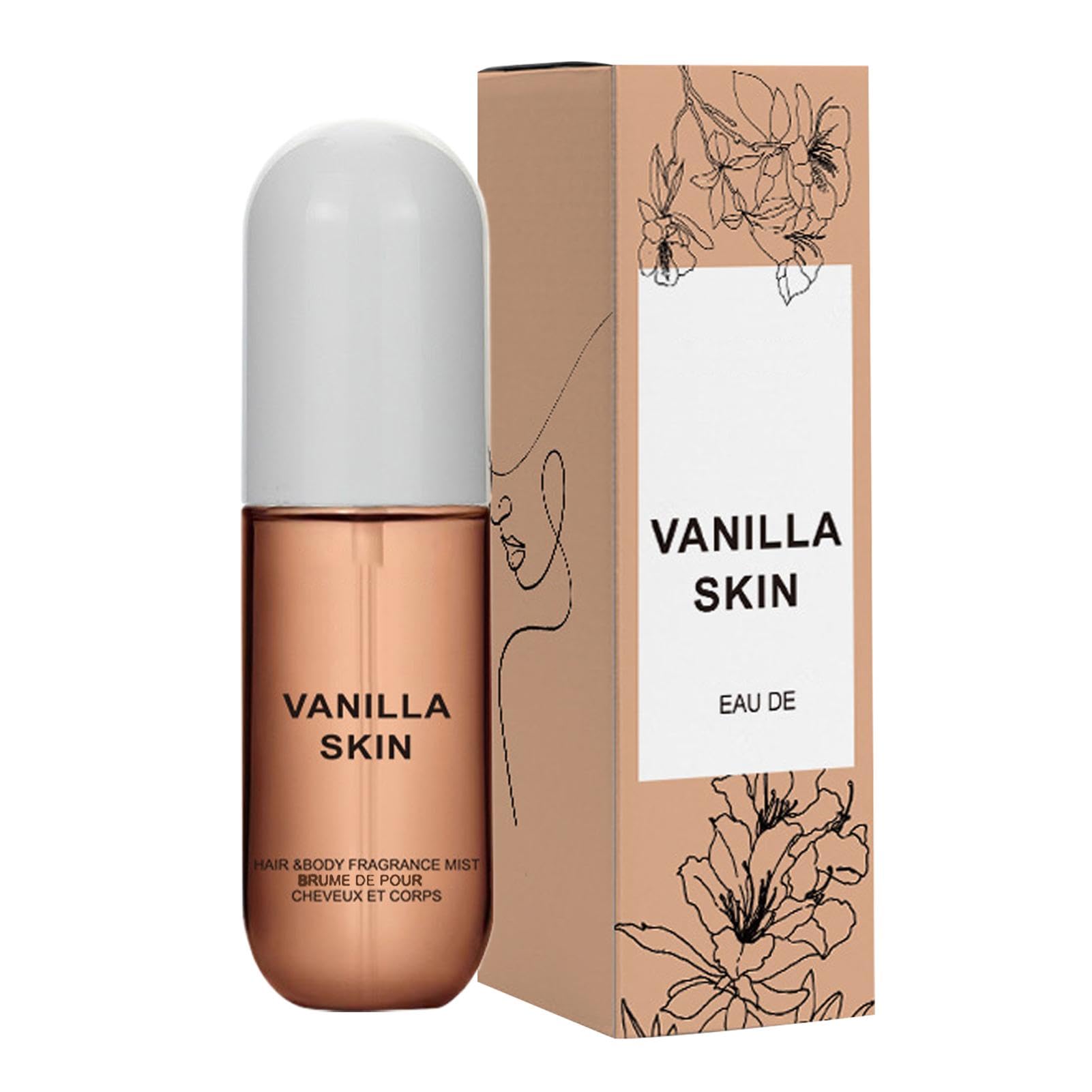 Perfume Para Piel De Vainilla, Vic-toria Secret Vai-nilla Bruma Corporal Para Piel De Vainilla De 50 Ml,body Mist, Aceite De Perfume De Vainilla Para Mujeres, Para Cabello, Cuerpo Y Piel