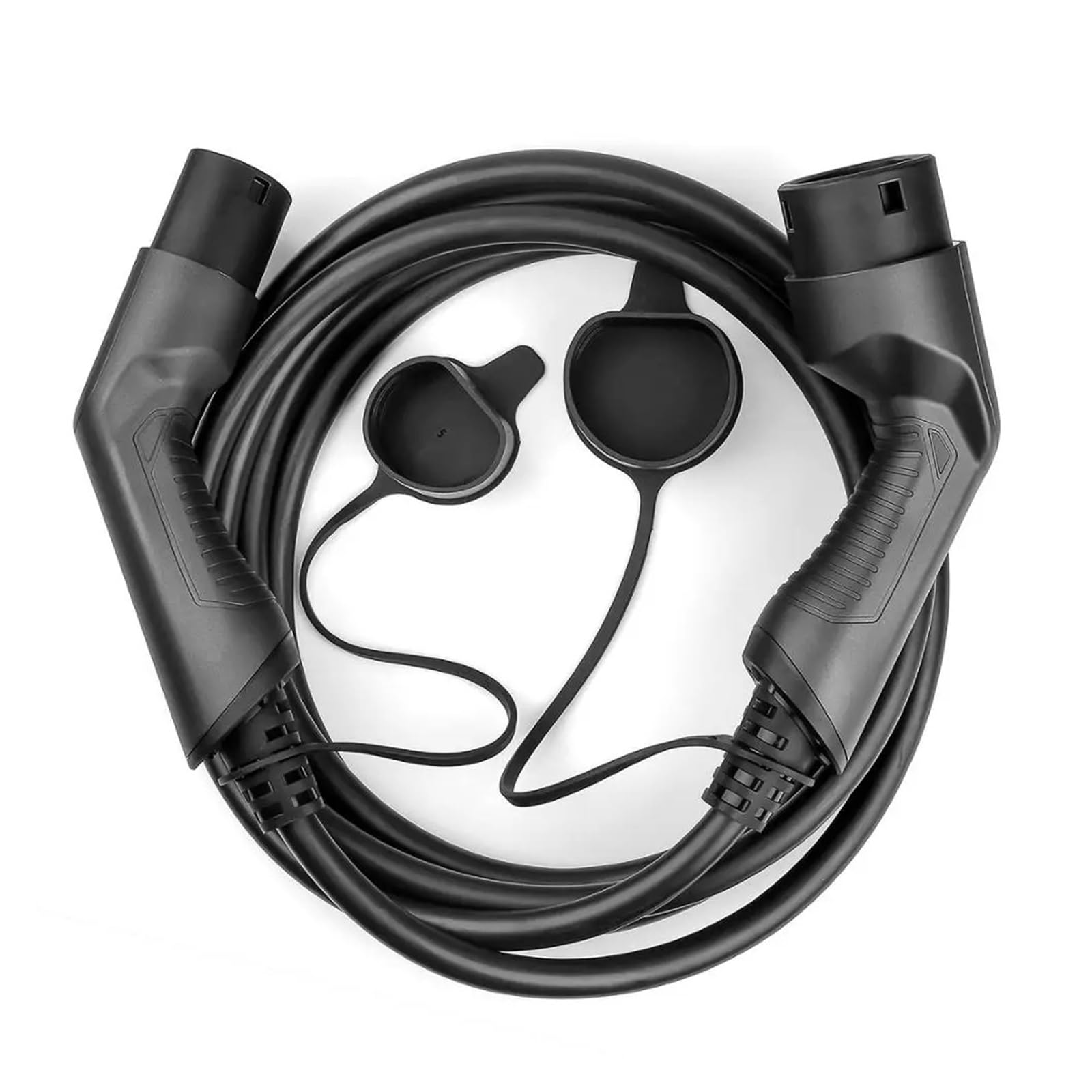 Kabel Ładowarki EV 16A 3-fazowy 11KW Przewód Pojazdu Elektrycznego Do Stacji Ładowania Samochodu EVSE Typ 2 Wtyk Żeński Na Męski 5M Naprawa Baterii