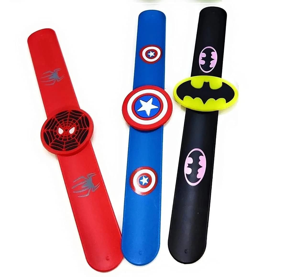 GoMerryKids Pack of 3 Super Hero Slap Bracelets for Girls Colorful Star Slap Wrist Band Bracelets for Kids Girls Unicorn Silicone Slap Bands for Kids Birthday Return Gift for Girls & Boys (B0CCVYRW7F) Amazon Price History, Amazon Price Tracker