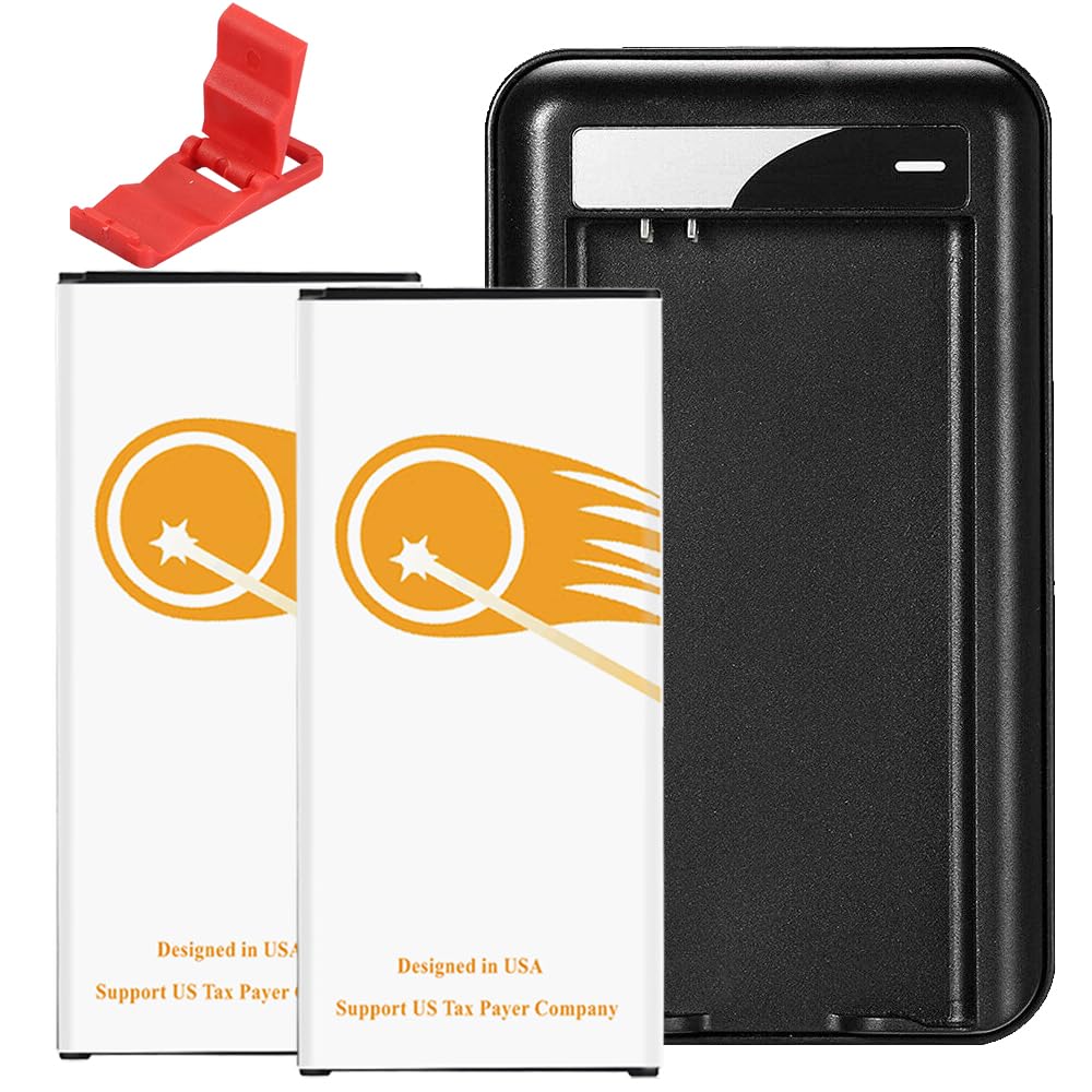 Long Endurance Large Power Boosting URS2GO 2X 6190mAh Battery Travel Dock Wall USB Charger Bracket Compatible with Samsung Galaxy S5 SM-S902L Smartphone