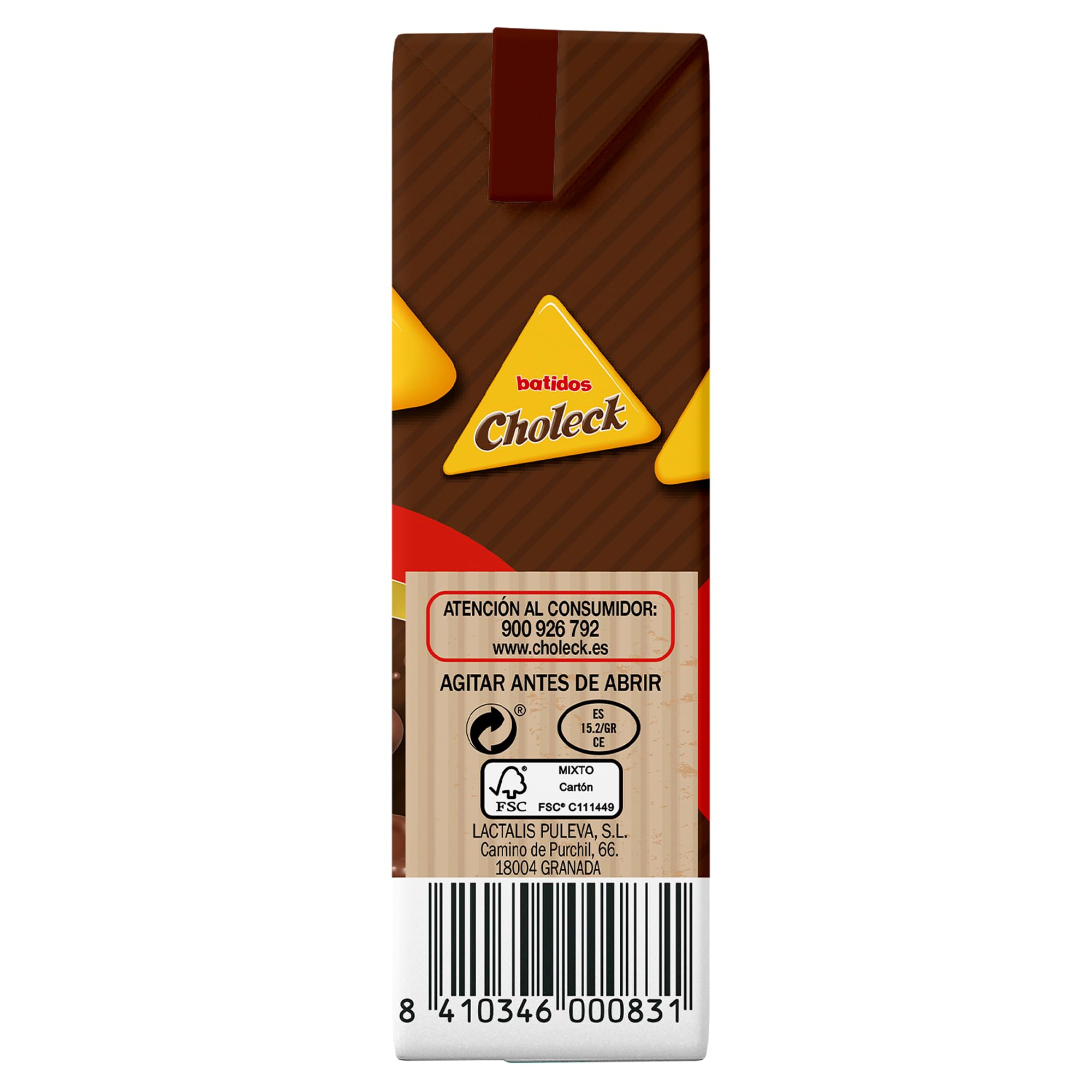 CHOLECK Batido de Cacao slim 200 ml x3