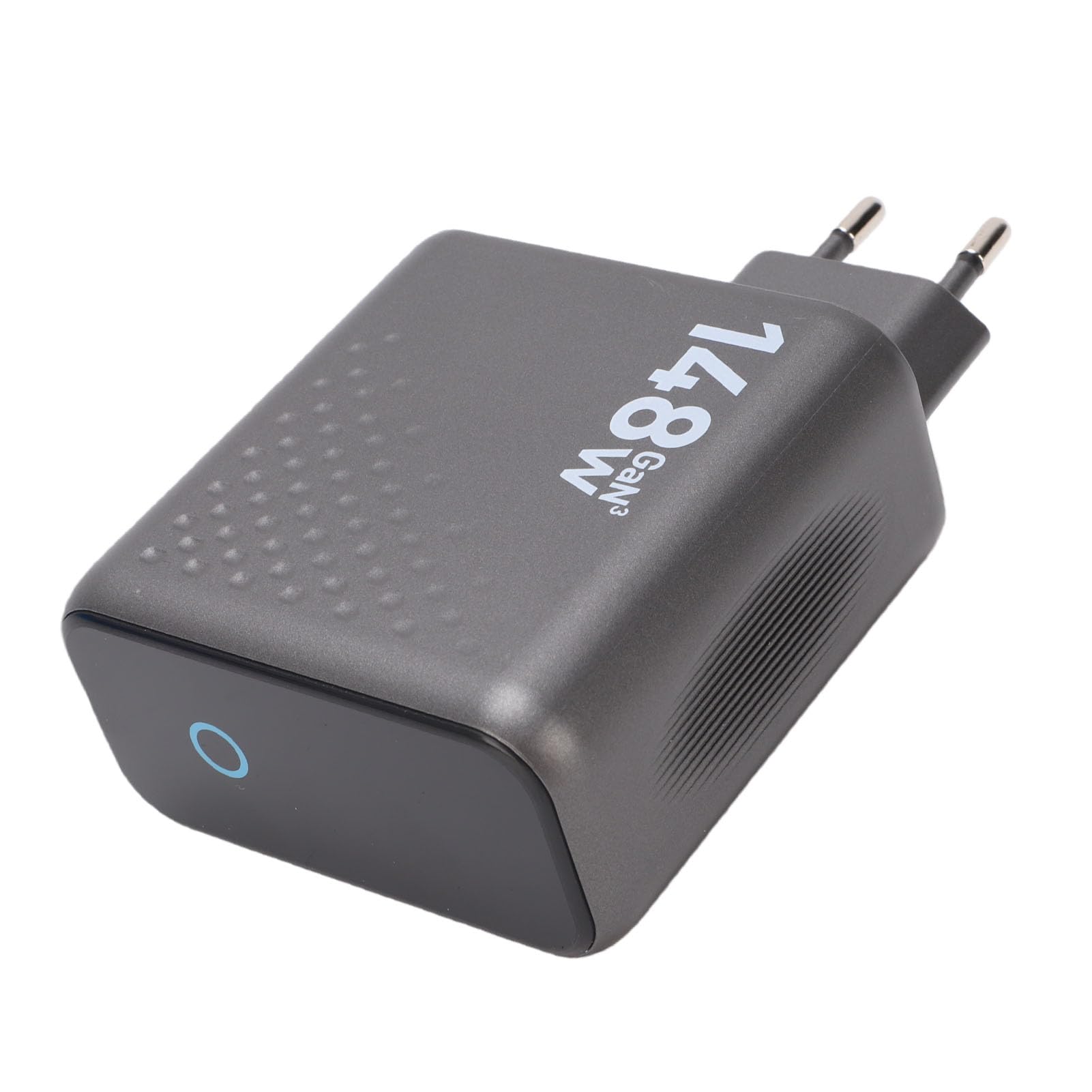 Garsent Ładowarka ścienna USB C o Mocy 148 W, 4-portowy Adapter ścienny do Szybkiego ładowania Typu C, Kompatybilny z Telefonami z Serii IOS 17 16, Inteligentny Wyświetlacz LED (wtyczka UE)