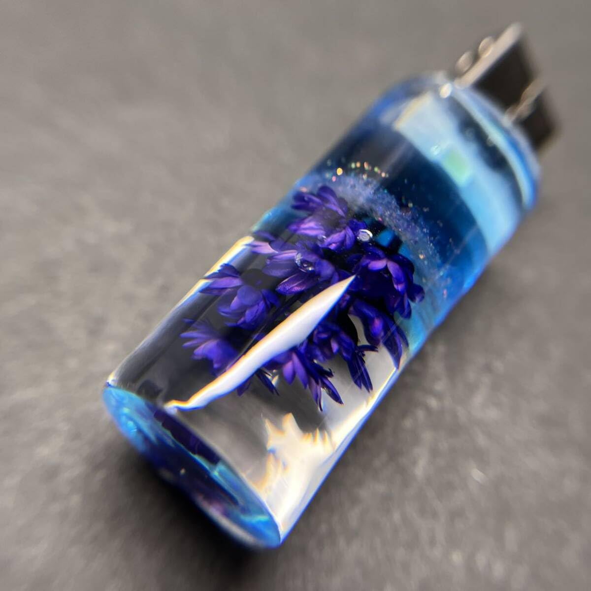 けけけけけ 水中花ライト　青　2個セット　C0771S けけけけけ 水中花ライト 青 2個セット C0771S けけけけけ 水中花