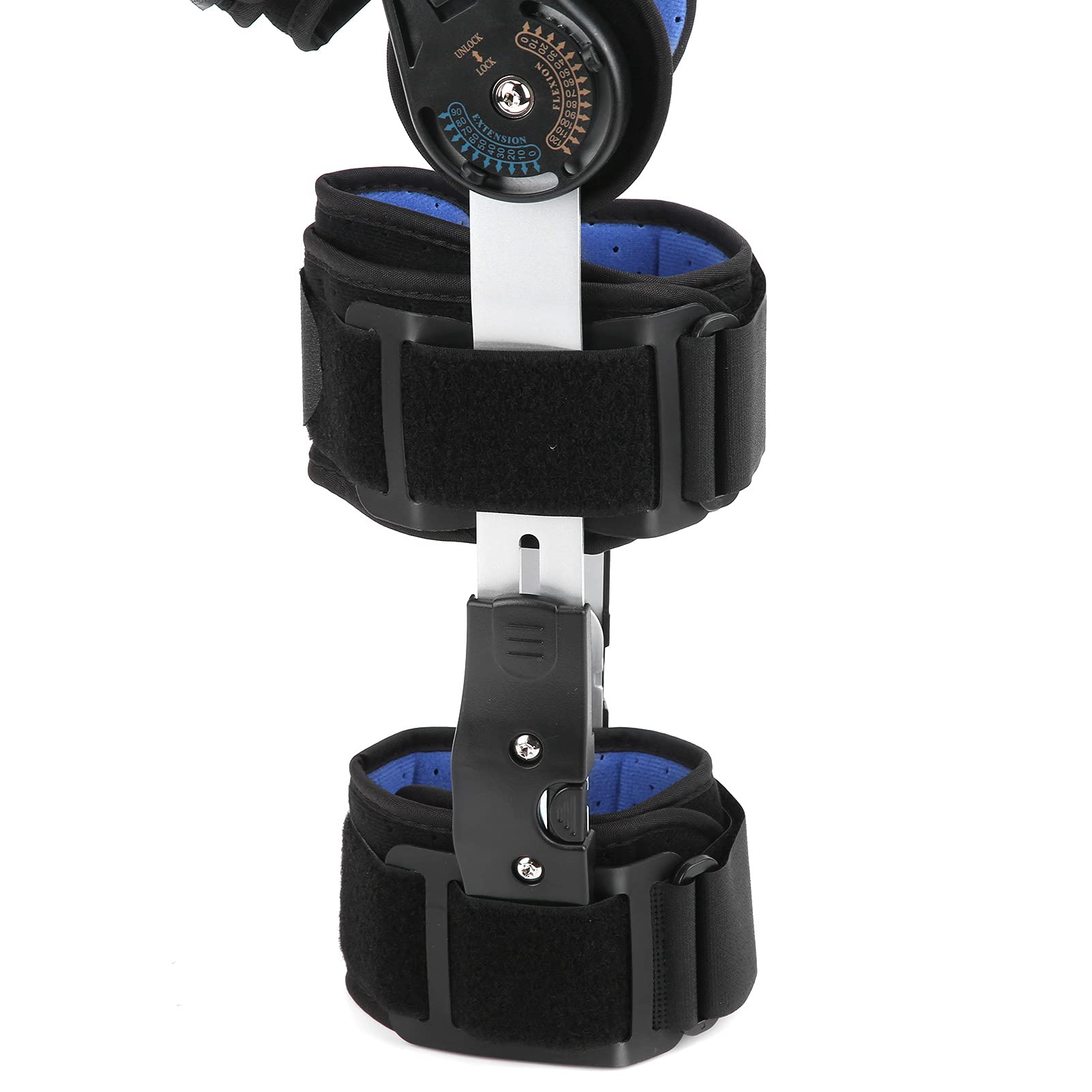 Soporte De Fijación De Articulación De Rodilla Ajustable, Soporte para Pierna Fracturada, Soporte Ortopédico para Rehabilitación De Lesiones De Pierna Y Rodilla