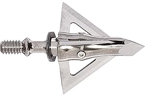 Muzzy Trocar Crossbow Arrow Broadhead 100 Grain - 3 Pack