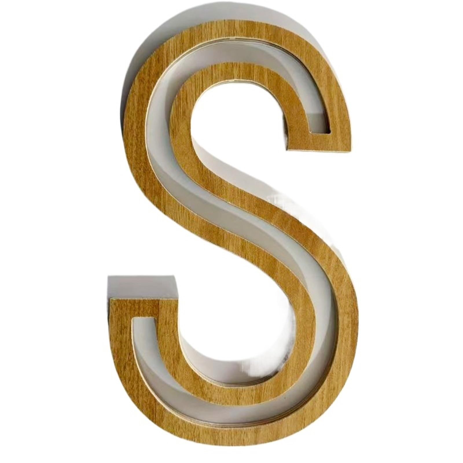 Letras de madera Letras de madera natural decoración del hogar boda rústica Navidad