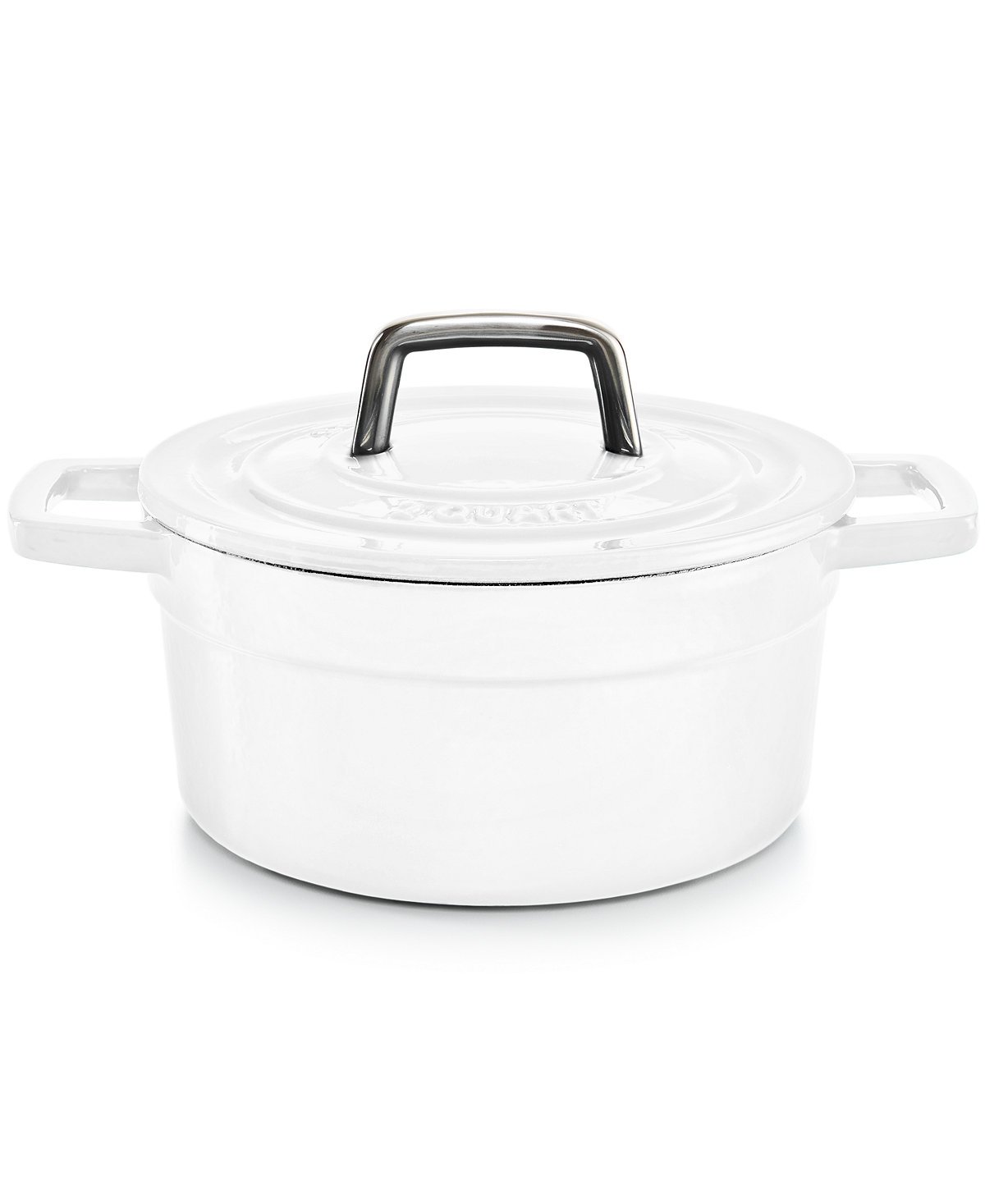 Round Casserole Martha Stewart Enameled Cast Iron Qt Martha