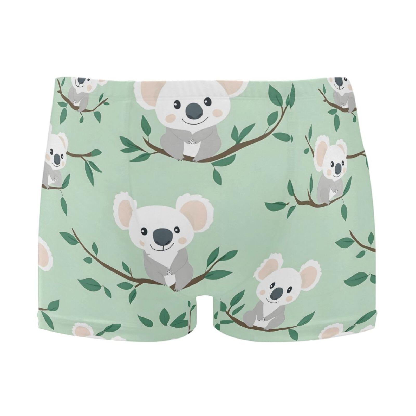 Men's Swim Briefs Cute Koala Swimsuit Swimwear Swim Trunk Square Leg for Men 3XL 202b8260