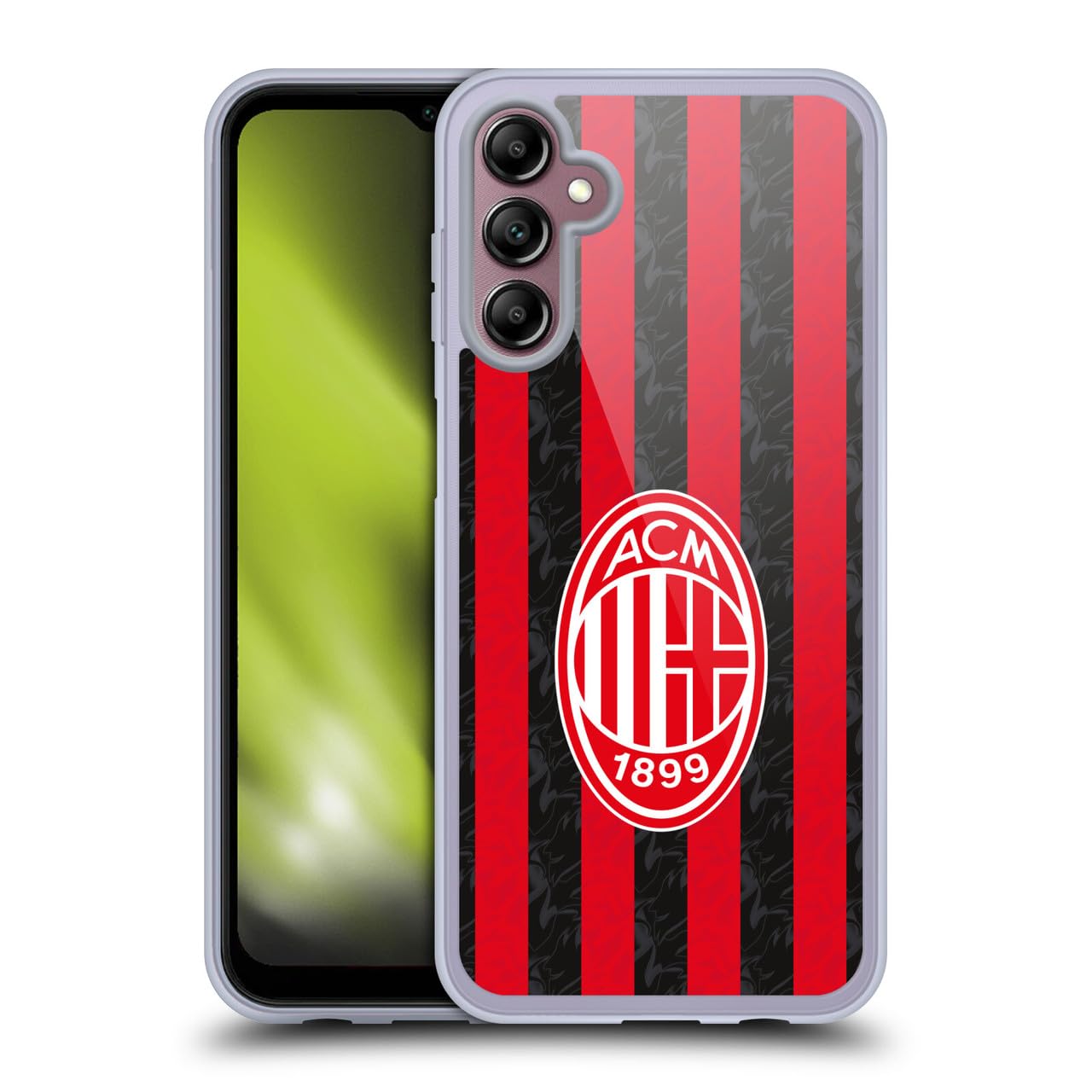 Head Case Designs Licenza Ufficiale AC Milan Home Kit per Stemma 2025/26 Custodia in Gel [Protezione di Grado Militare] Compatibile con Samsung Galaxy A14 5G