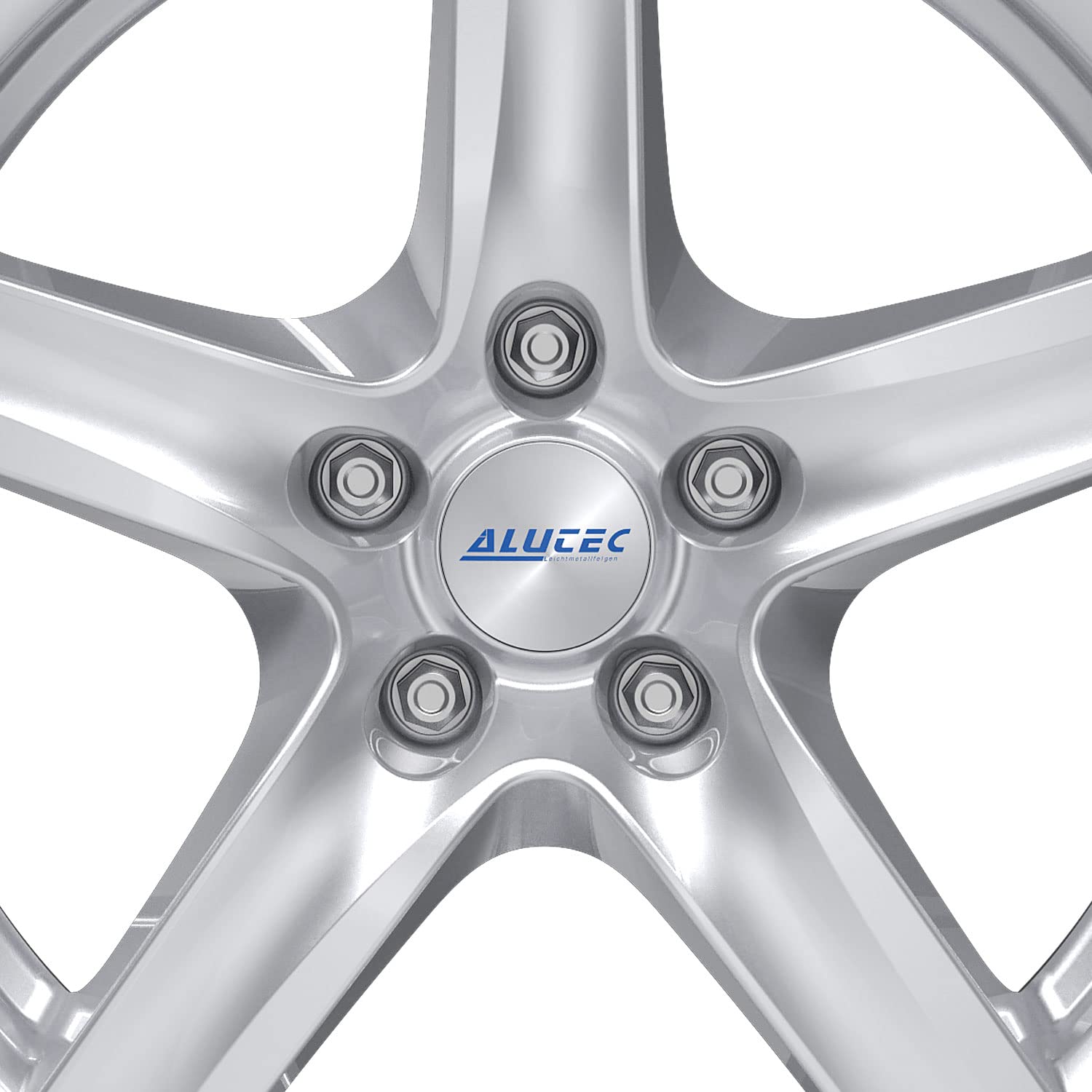 4 x Alutec felgi Grip 7.5Jx17 ET35 5x112 polarne srebrne kompatybilne z Volkswagen Arteon Beetle Caddy Cross Touran EOS Golf Jetta Passat