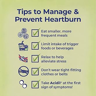 Boiron Acidil for Relief of Acid Reflux, Heartburn, Indigestion, and Upset Stomach - 60 Count