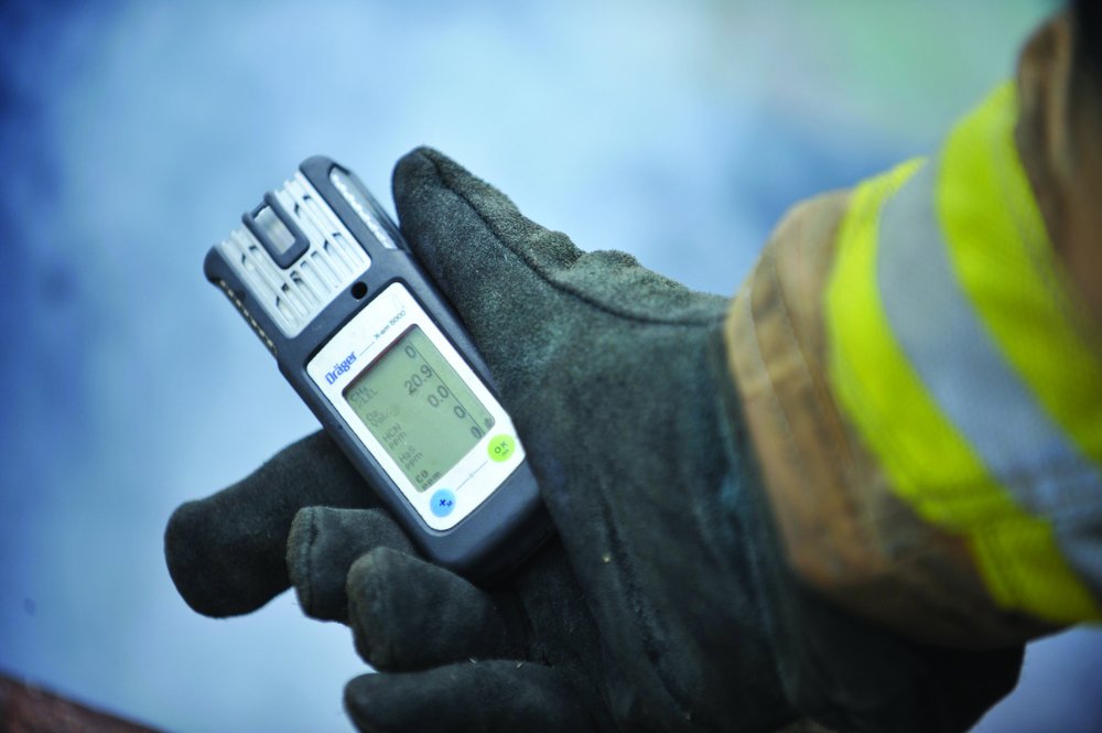 Dräger X-am 5000 Kit de mesure de gaz avec technologie de charge/batterie Ex (CH4) O2