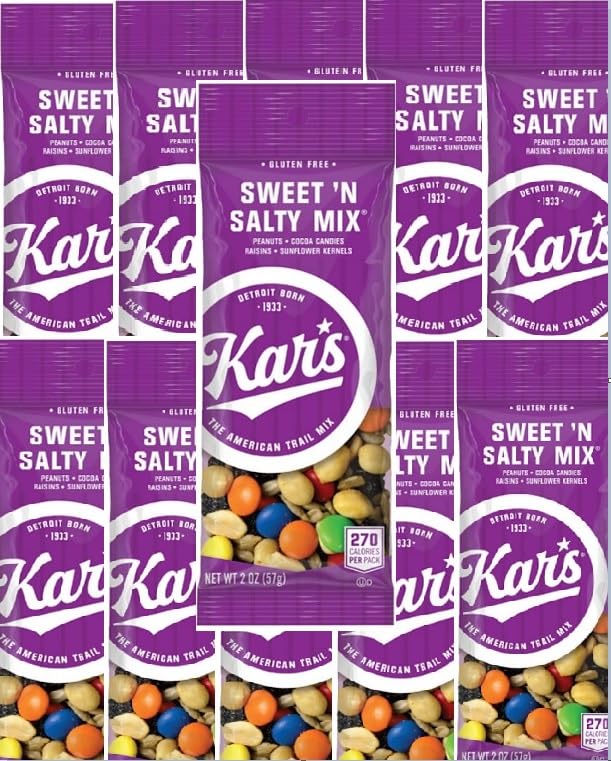 ICEMANS THUNDER Bundle - Kars Sweet'N SaltyTrail Mix, 14ct Gift Box