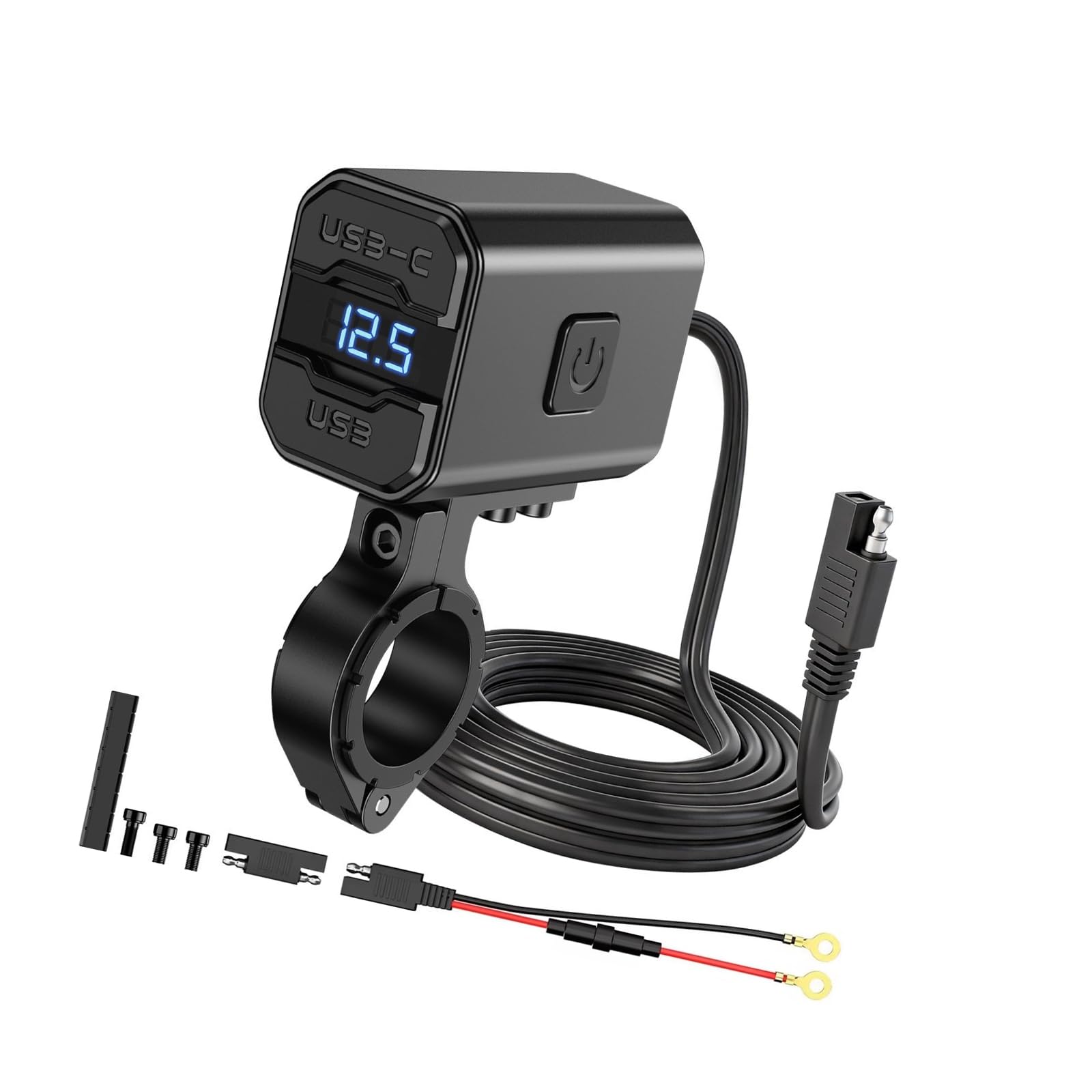 Navigations Ladegerät, USB Anschluss für Motorräder