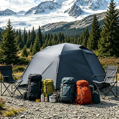 Carpa Clostnature para 2 Personas, Liviana y Resistente al Agua miniatura 7