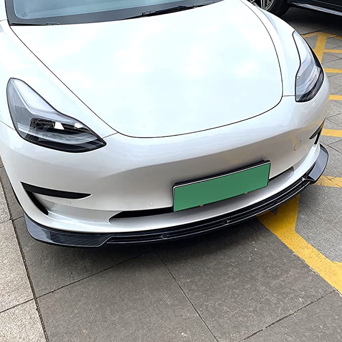Auto Voorbumper Splitter Lip Spoiler Voorbumper Cover Wind Mes Voor