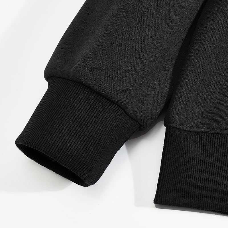 Men's Quarter Zip Pullover - Stand Collar Sweatshirt with Pockets Casual Wear for Vacation Daily Use - Image 4