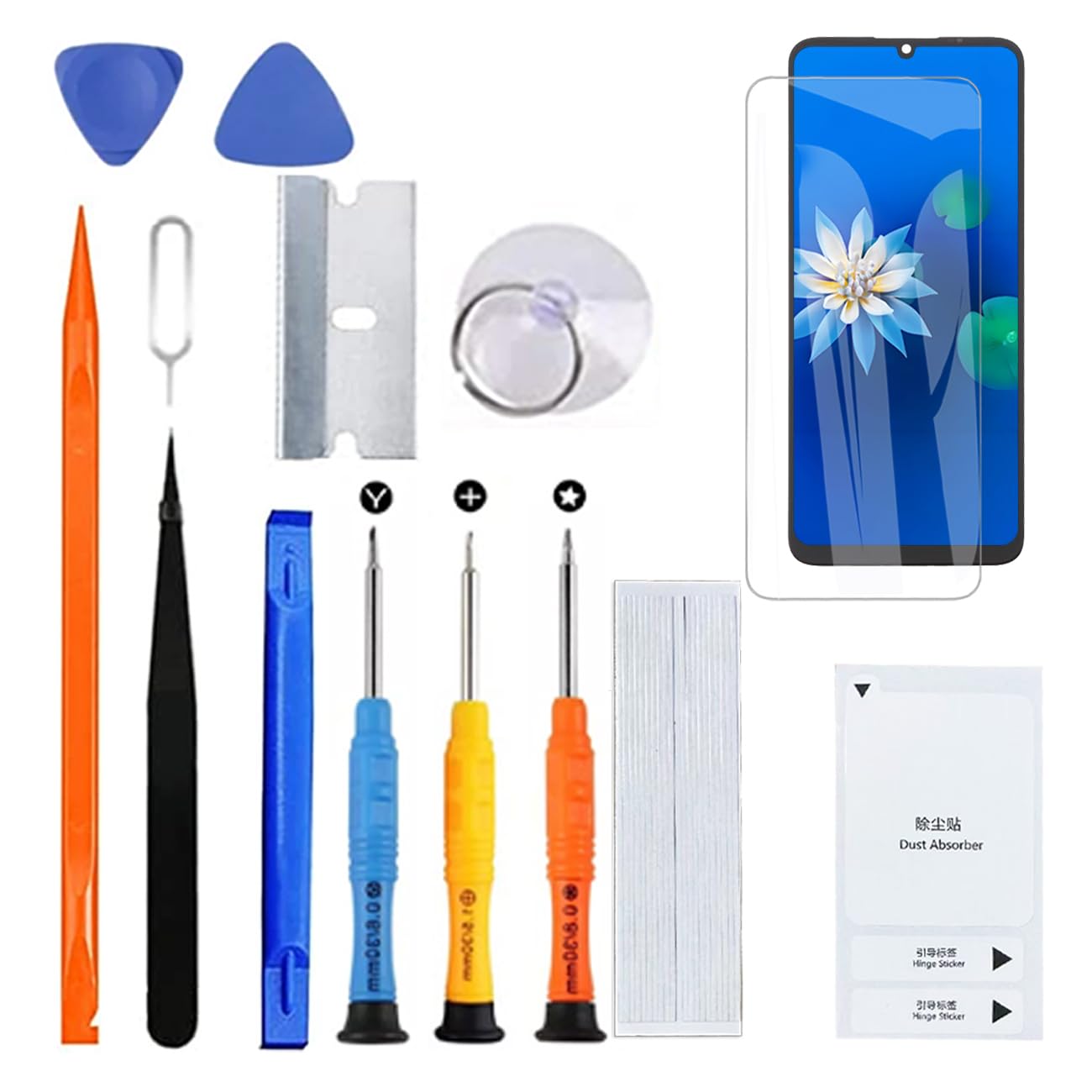 H&LYCYJ Display Schermo per TCL 505 | Wear toolkit，IPS LCD，Display HD，Sostituire lo schermo