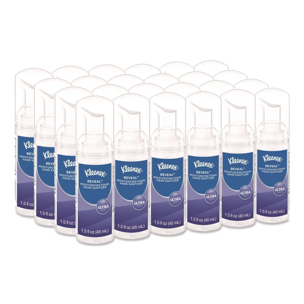 Amazon.com : Kleenex Moisturizing Foam Hand Sanitizer- 1.5-oz