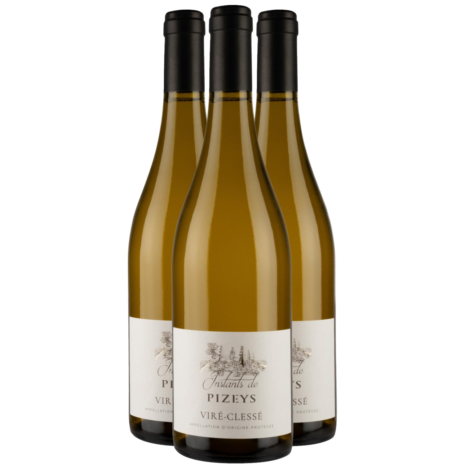 Viré-Clessé - Blanc 2025 - Instants de Pizeys - Vin Blanc de Bourgogne (3x75cl)