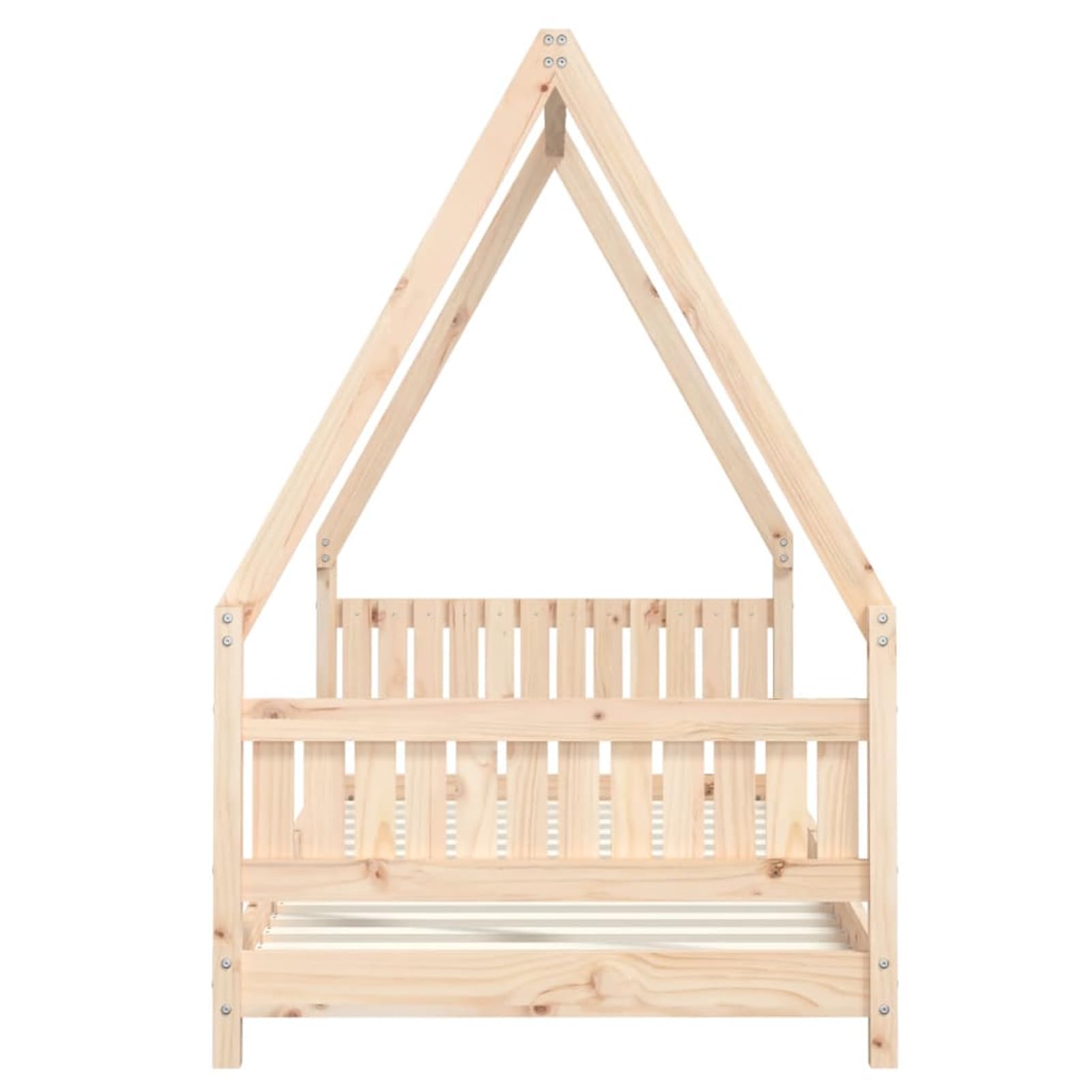 Rantry Holz-Kinderbett in Hausform, 90x190 cm, für Kinder ab 4 Jahren, Montage erforderlich Model834507