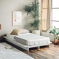 Amazon｜Pure Luxe ステージベッド ローベッド ベッドフレーム