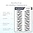 Bliss and Beyond USA, 2 sheets eyebrow tattoo waterproof sticker, Long Lasting, Natural Looking Eyebrow for Alopecia, Chemo, Cancer gift. Same Size eyebrow tattoos (Dramatic Los Angeles, Black)