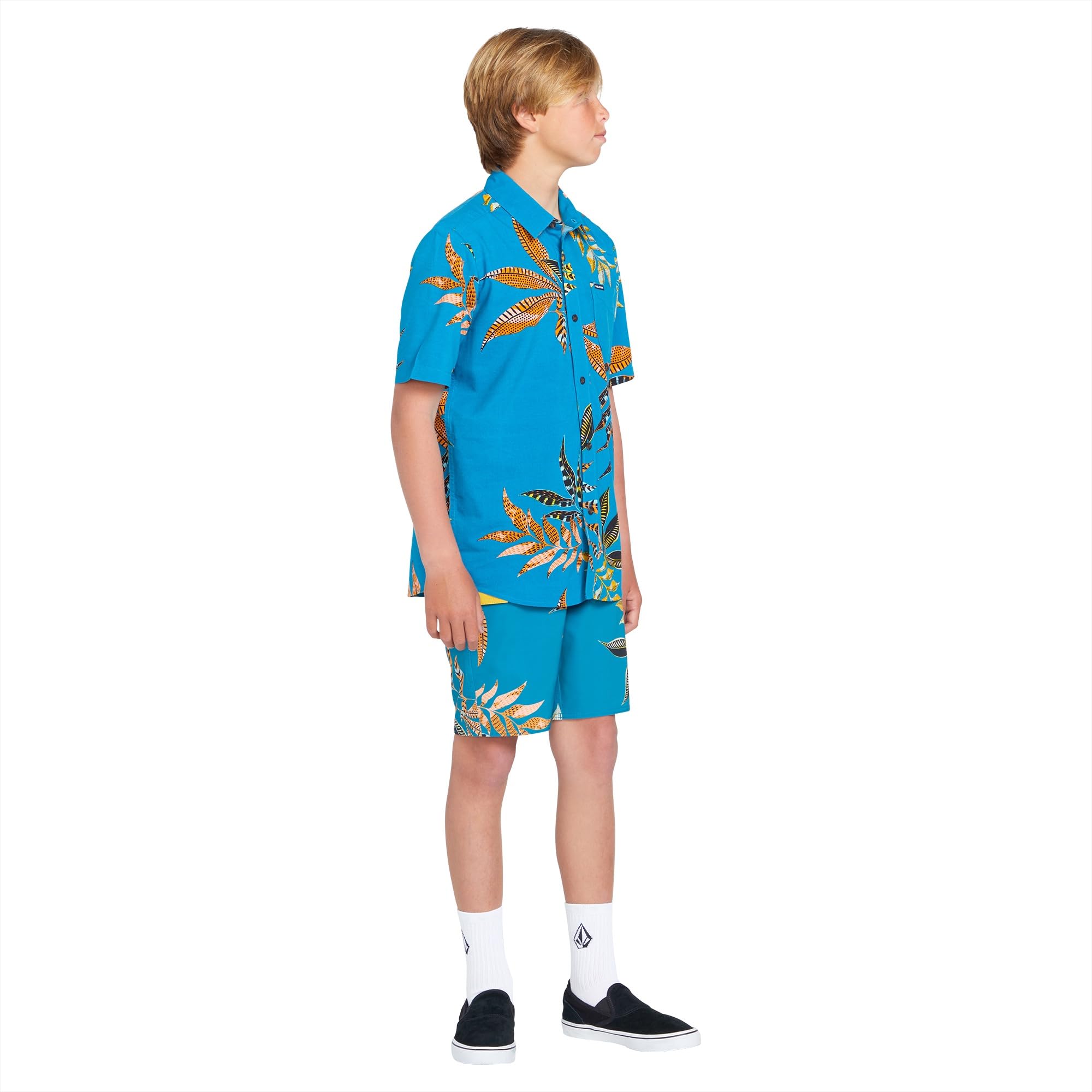 Volcom Boys Mod Tech Boardshorts (Big &amp; Little Sizes) Board Shorts, Ocean Teal, 24 US